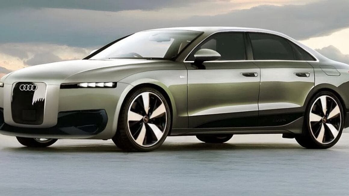 Audi A4 e-tron render