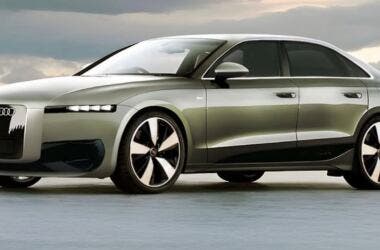 Audi A4 e-tron render