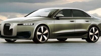 Audi A4 e-tron render