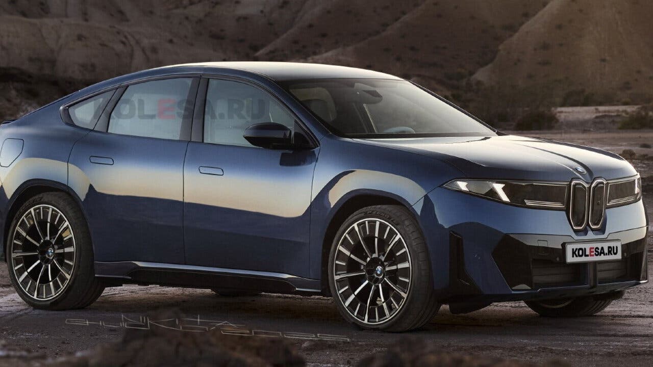 BMW iX4 render
