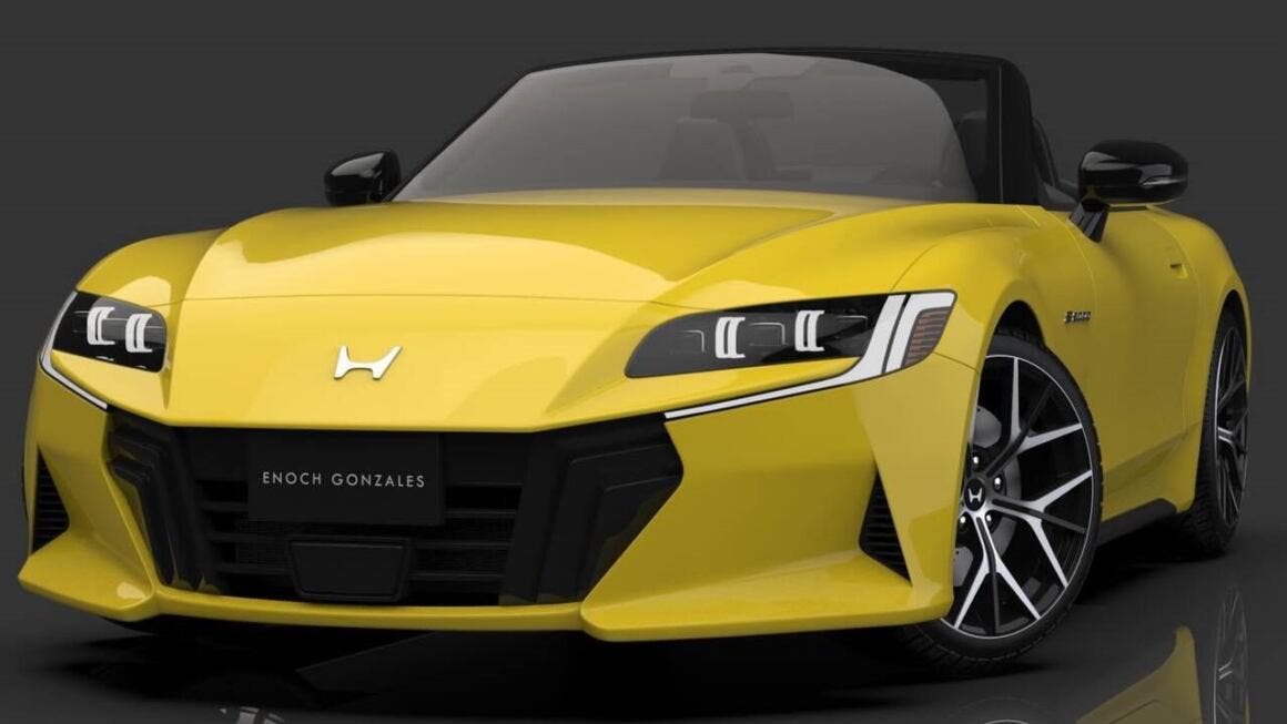 honda s2000 rendering