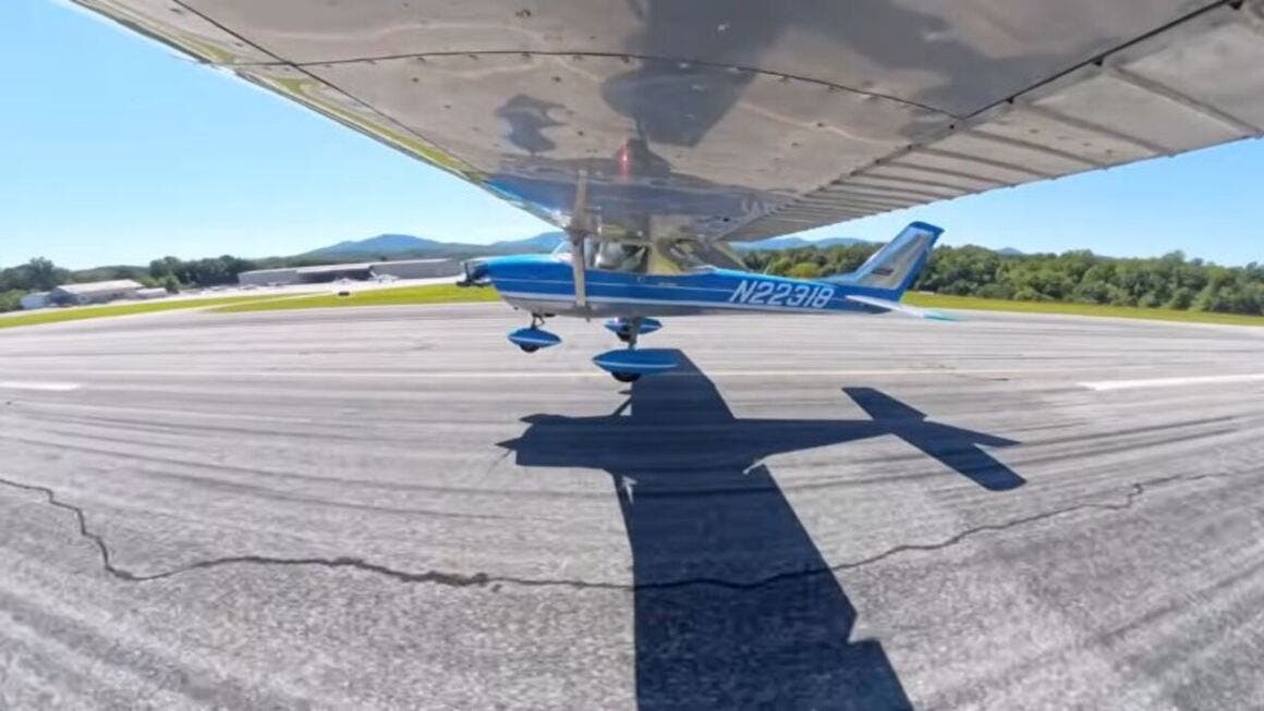 race tesla model 3 cessna