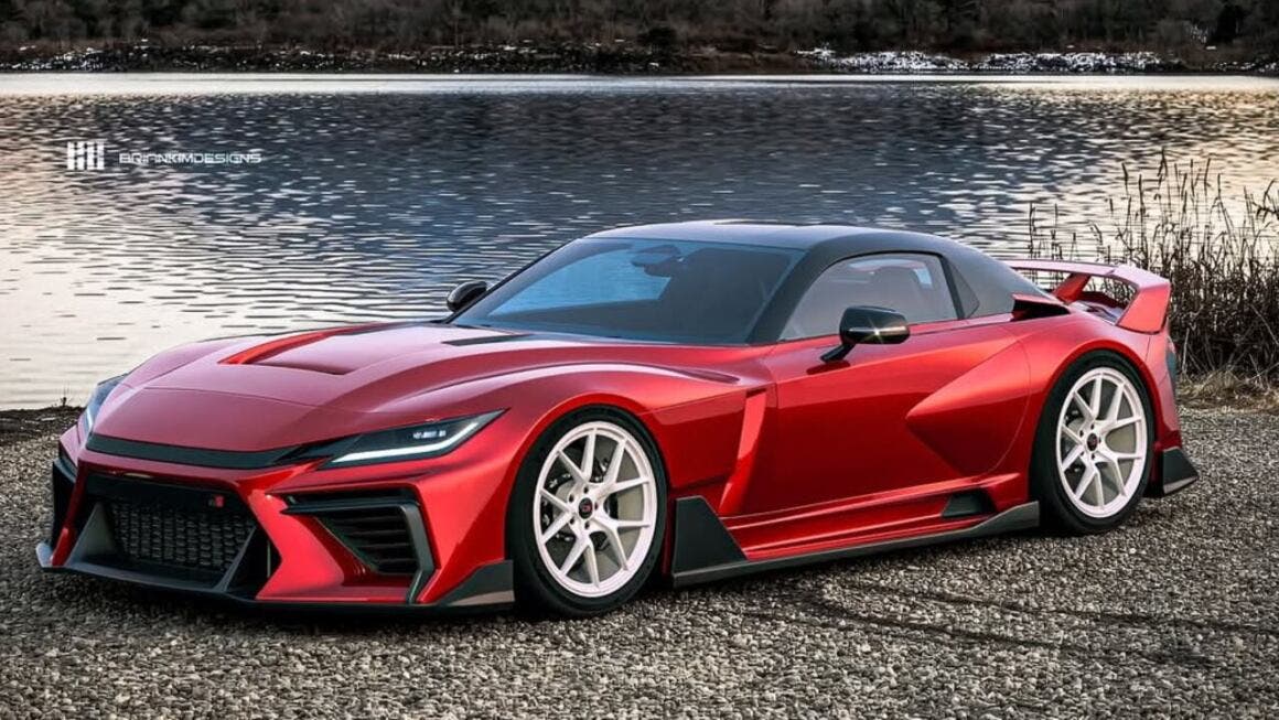 toyota GR GT render