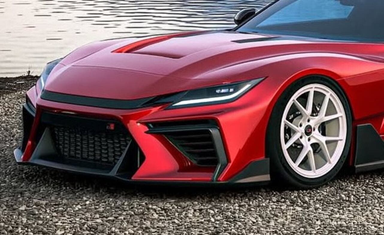toyota GR GT render