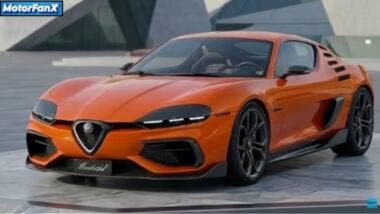 Alfa Romeo Montreal render