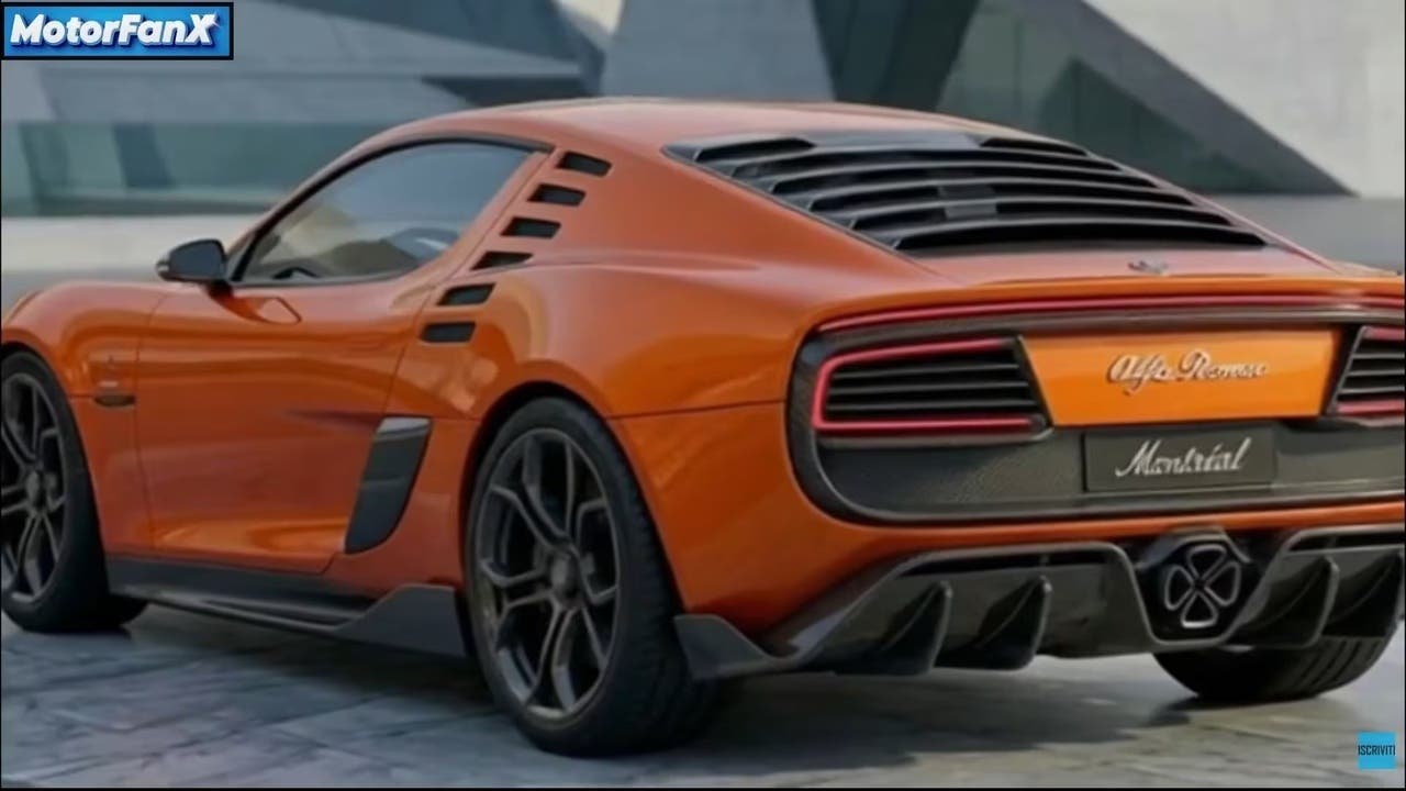 Alfa Romeo Montreal render