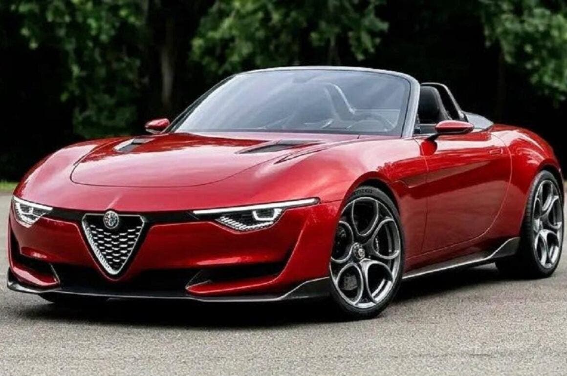 Alfa Romeo Spider render