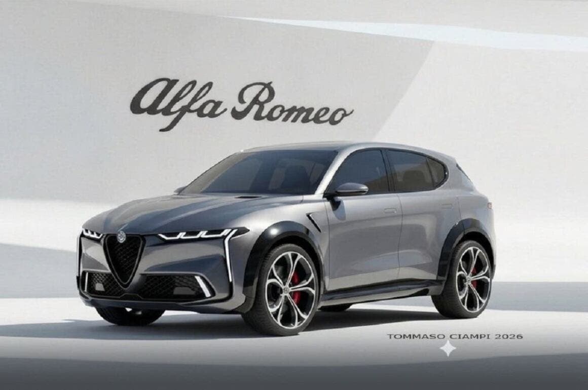 Alfa Romeo Tonale render