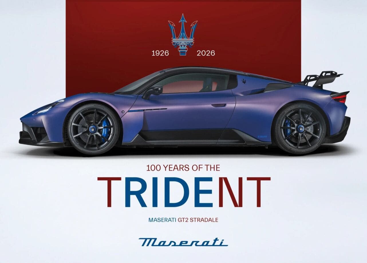 Maserati 100 years of the Trident