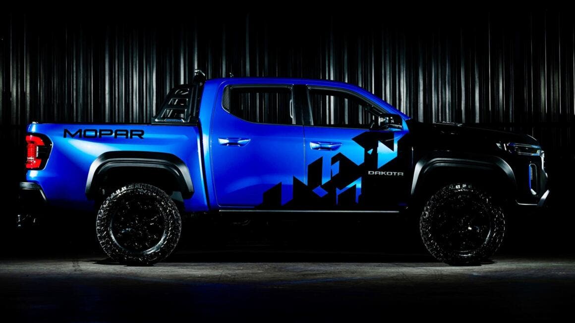 Ram Dakota Blue Shadow