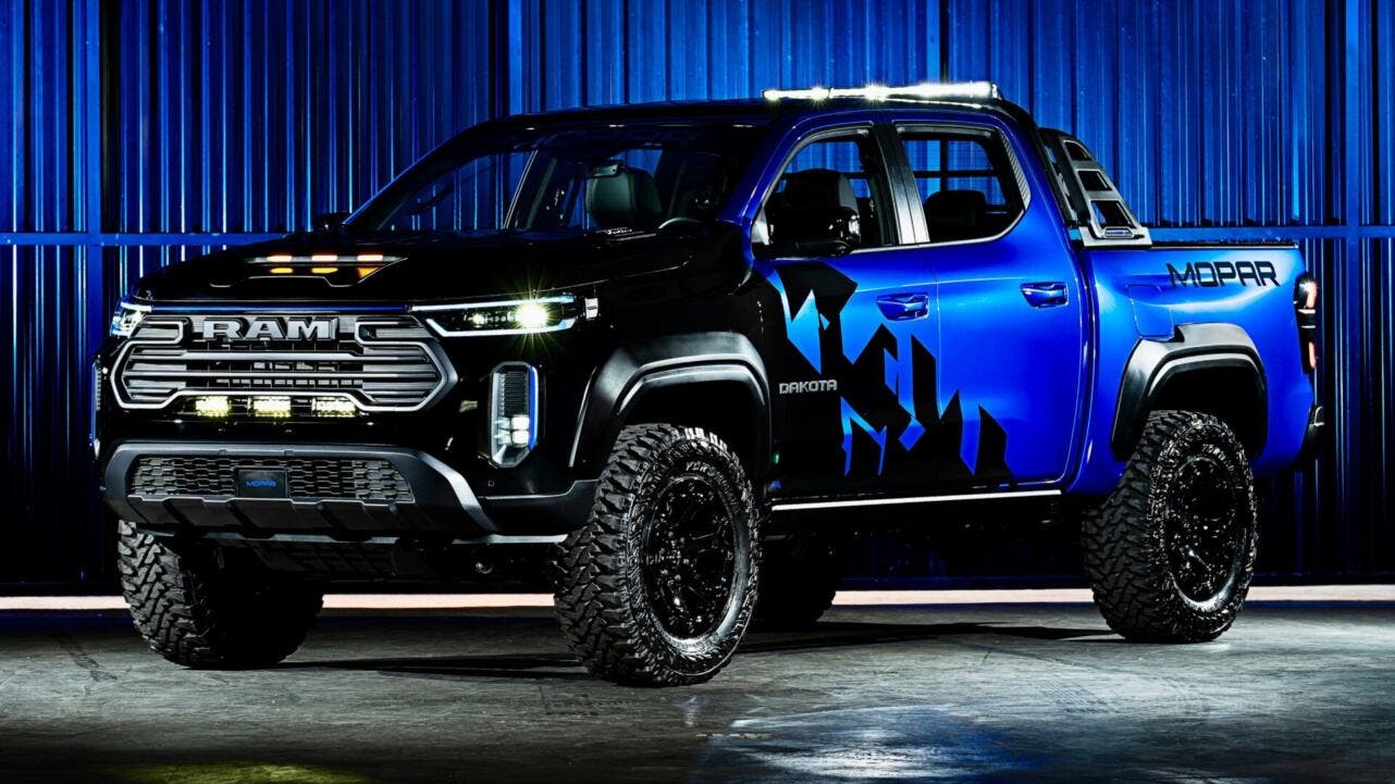 Ram Dakota Blue Shadow