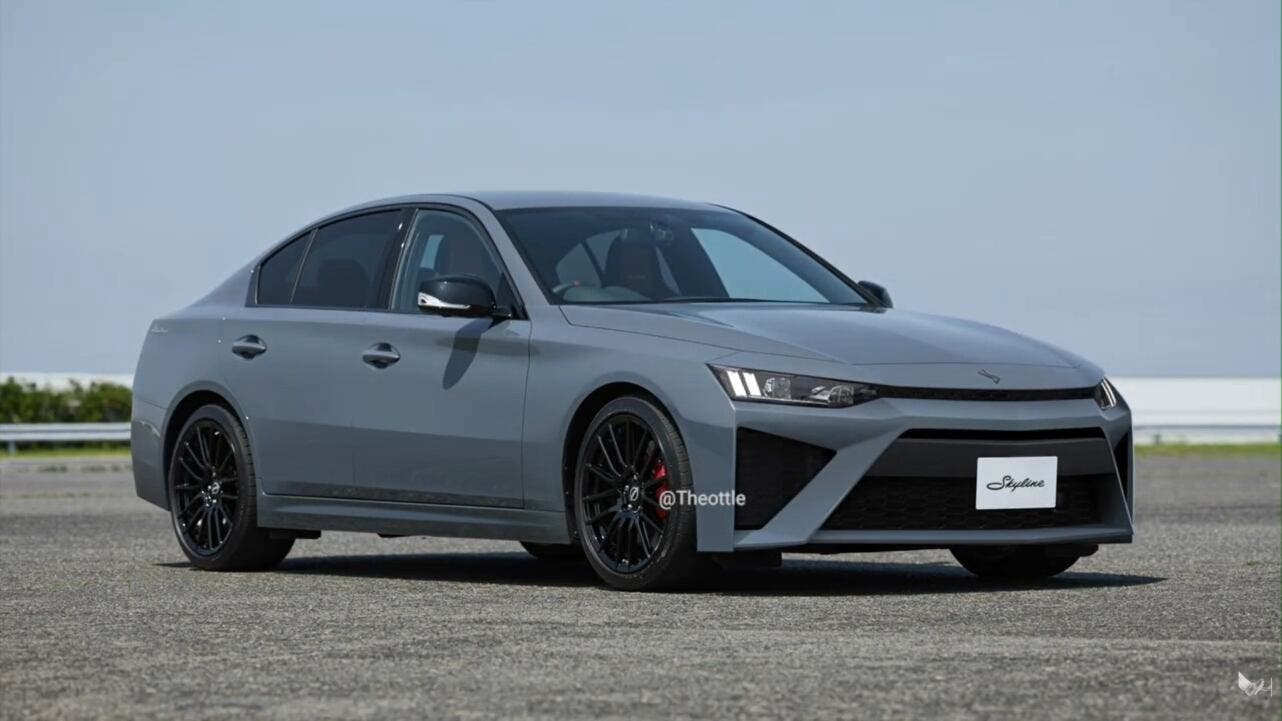 nissan skyline rendering