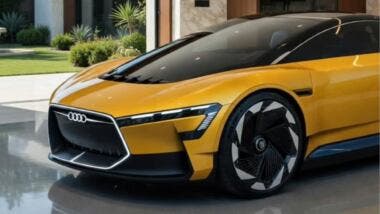 audi r8 rendering