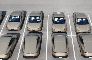 Tesla Cybercab Giga Texas