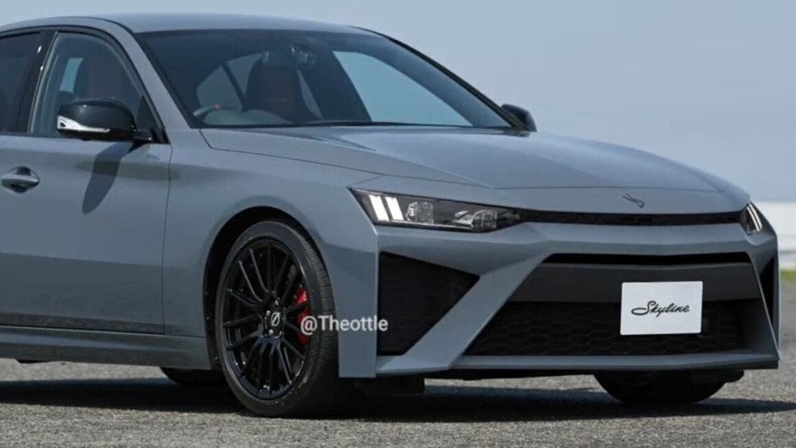 nissan skyline rendering