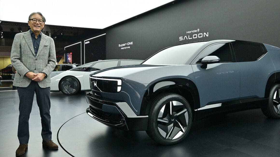 Toshihiro Mibe, the CEO of Honda