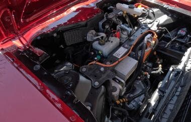 1966 Ford Mustang with Tesla Model 3 power