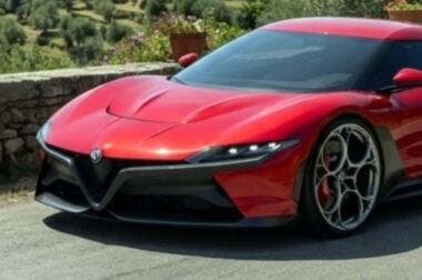 Alfa Romeo 6C render