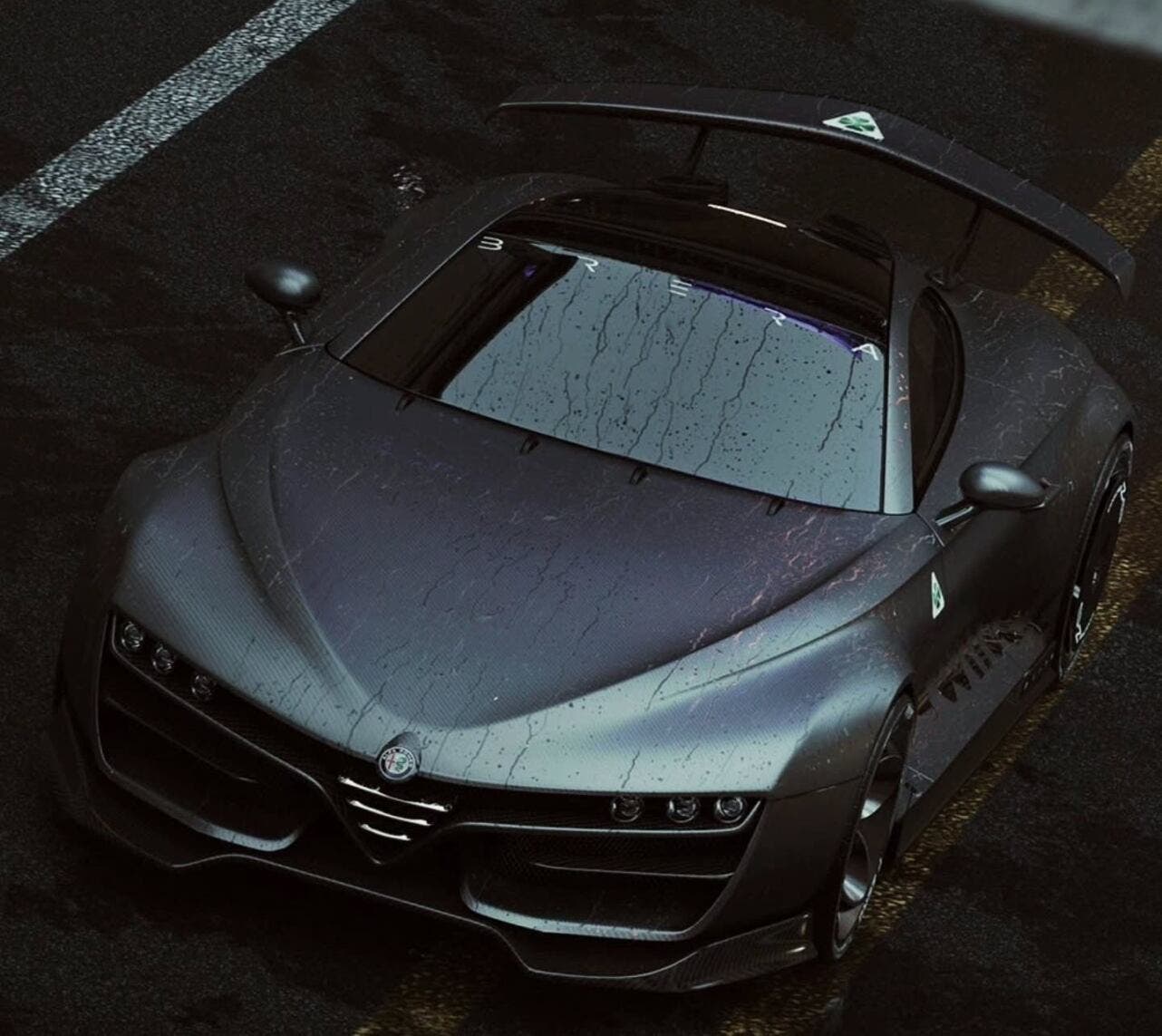 Alfa Romeo Brera Quadrifoglio Black Mamba
