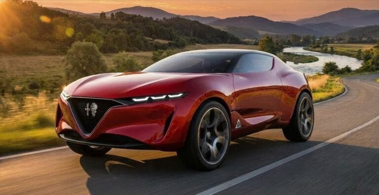Alfa Romeo Brera render