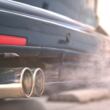 Car exhaust gases