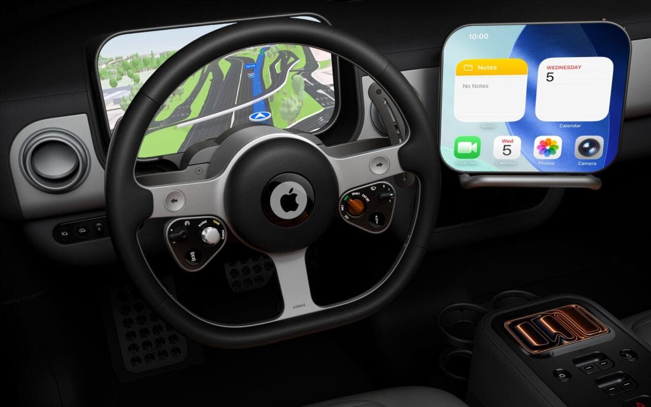 Ferrari Luce Apple render