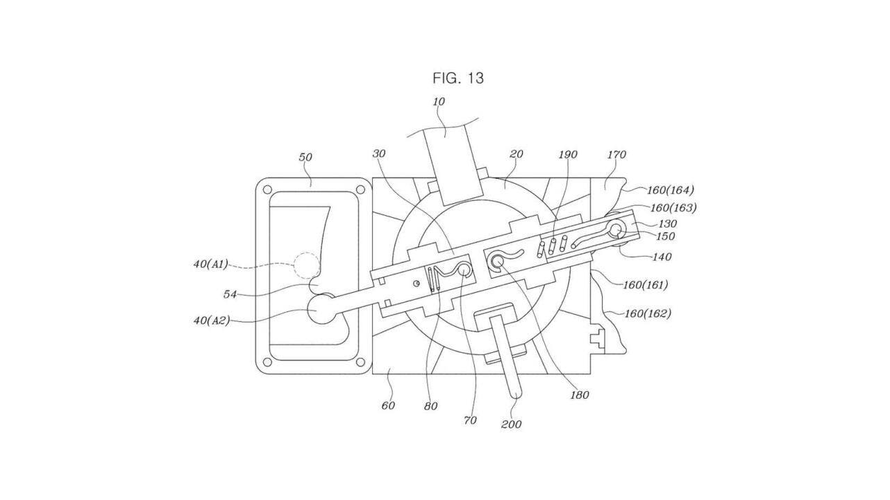 Hyundai manual automatic shifter patent