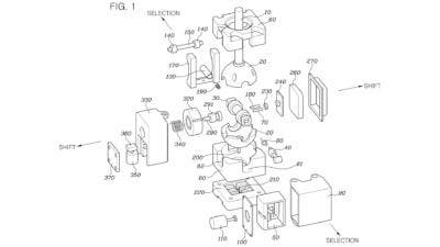 Hyundai manual automatic shifter patent