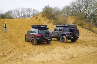 Jeep off road race