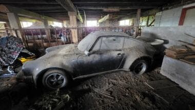 Porsche barn find