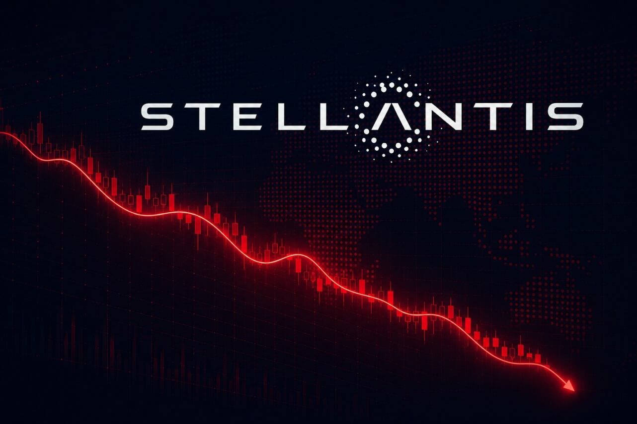 Stellantis shares down