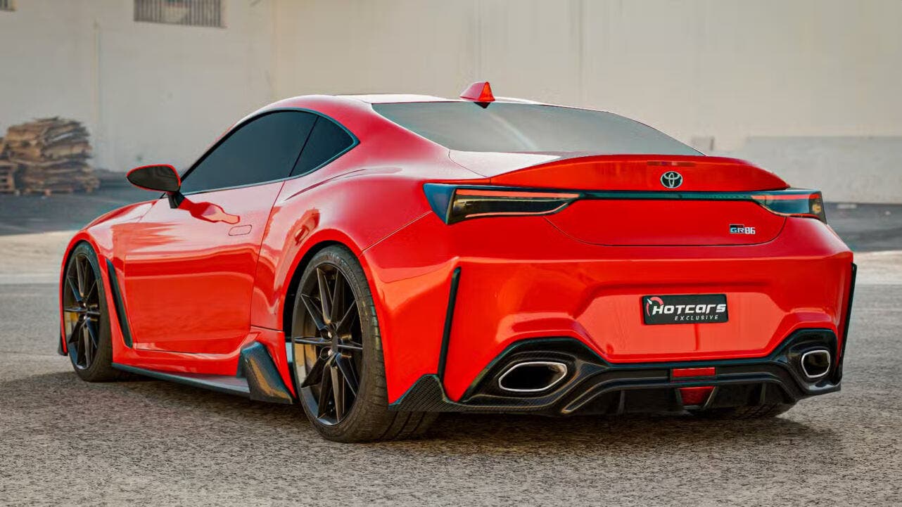 Toyota gr86 render