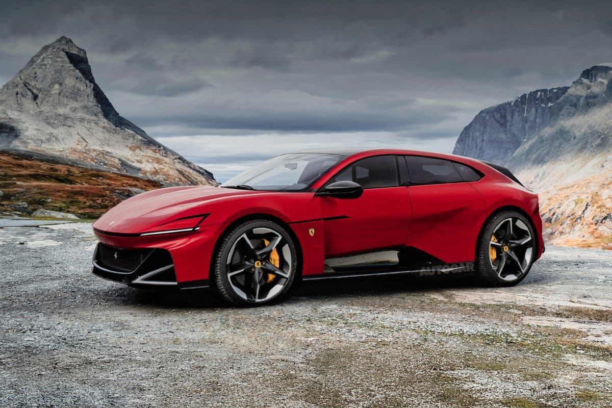 ferrari luce rendering