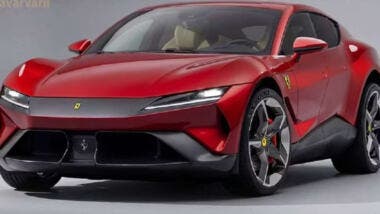 ferrari luce rendering