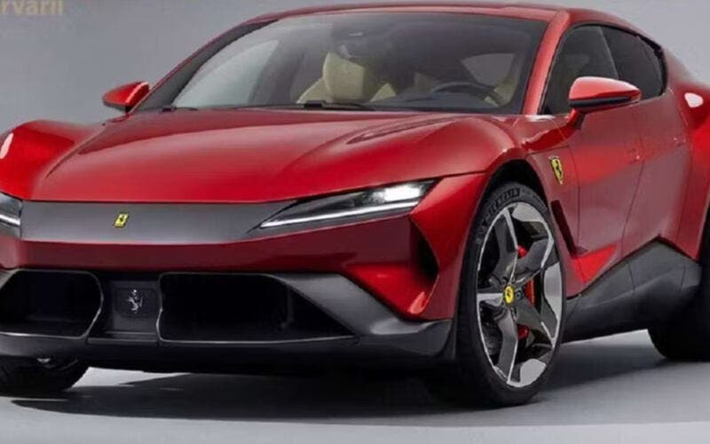 ferrari luce rendering