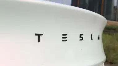 tesla badge