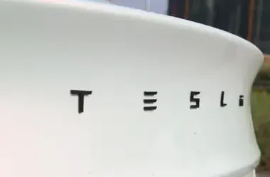 tesla badge