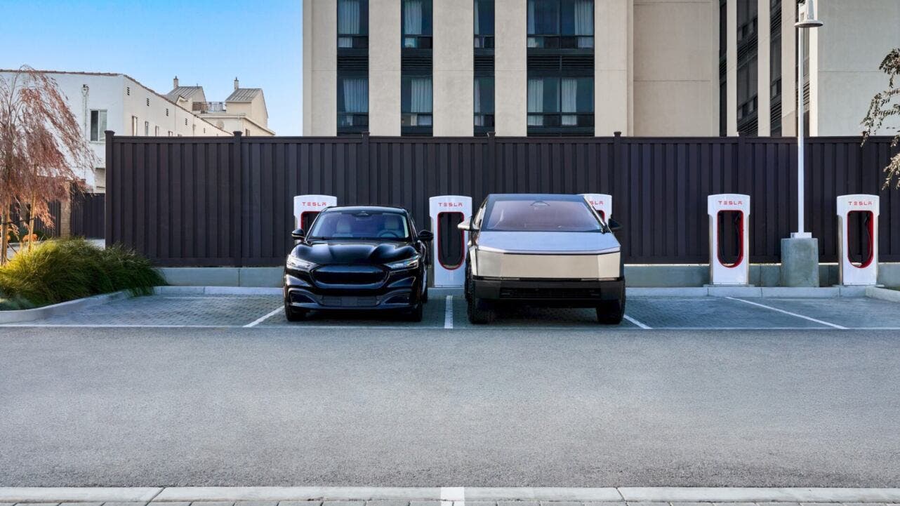 tesla supercharger