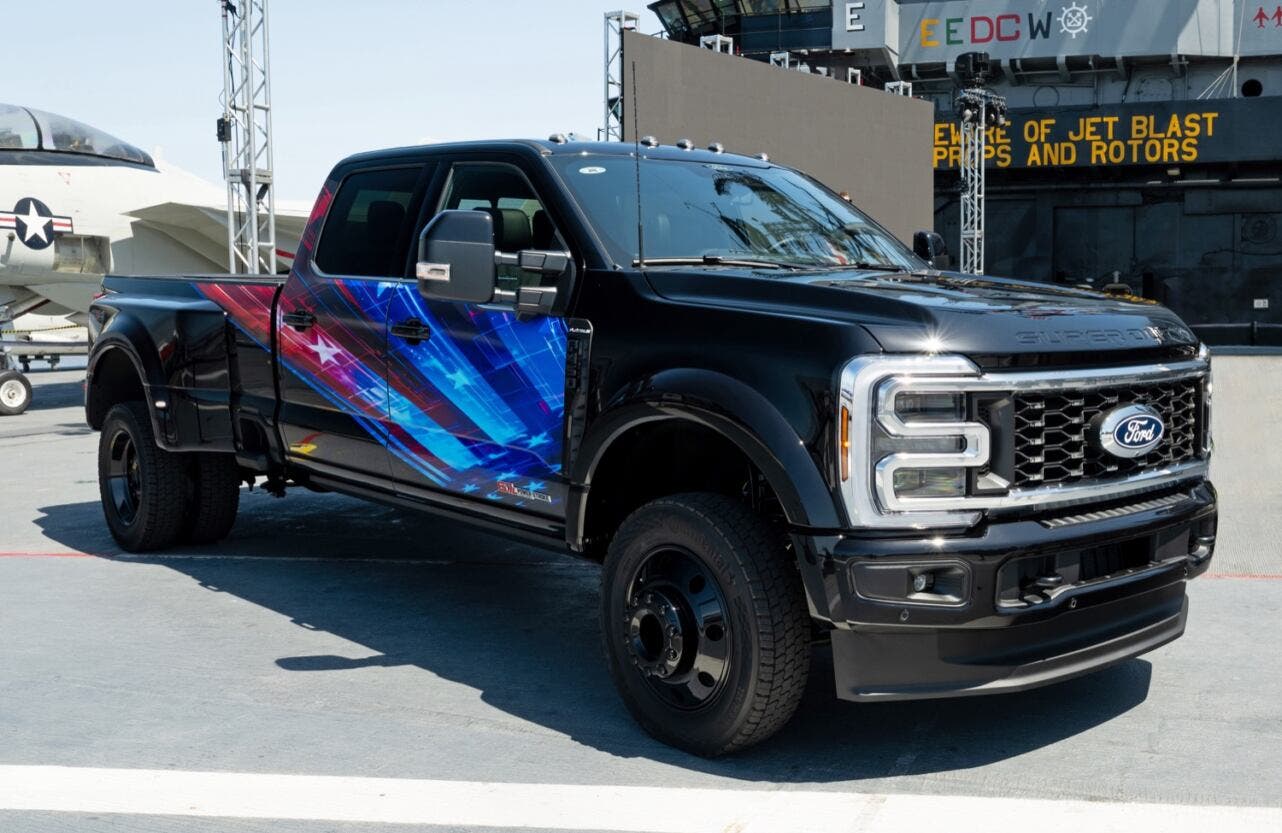 ford 2027 Super Duty Proud to Honor package