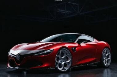Alfa Romeo 6C render