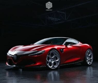 Alfa Romeo 6C render