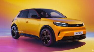Ford Fiesta Renault 5 render