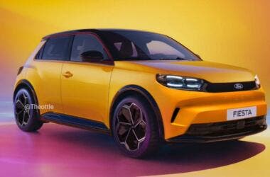 Ford Fiesta Renault 5 render