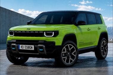 Jeep Renegade render