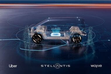 Stellantis Wayve Uber