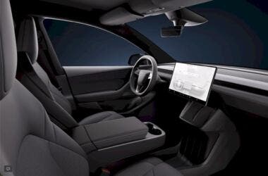 Tesla new interiors