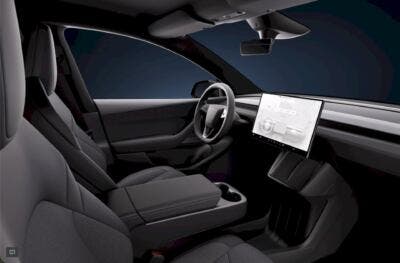 Tesla new interiors