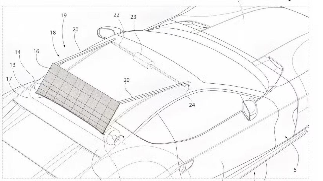Ferrari solar panel system