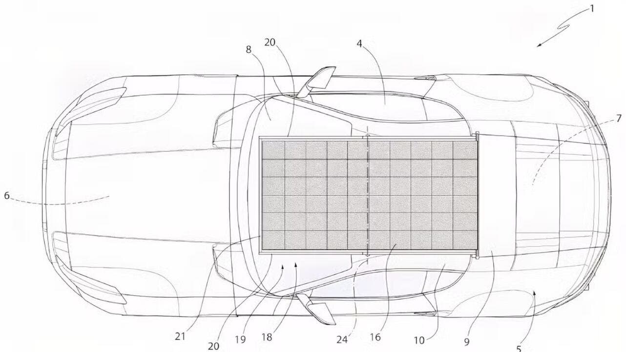 Ferrari solar panel system