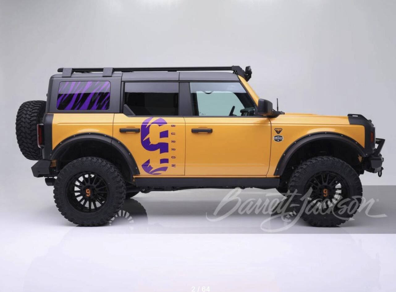 ford bronco joe burrow